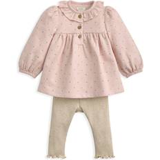 24-36M - Girls Other Sets Mamas & Papas Floral Top Leggings Set 2 Piece Pink