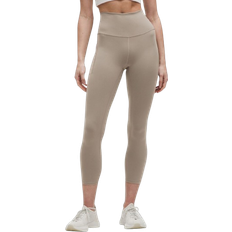 Lululemon Wunder Train High Rise Crop with Pockets 23" - Warm Ash Grey