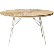 Ihopfällbar Trädgårdsmatbord Utemöbler Cinas Ellen Ø130cm