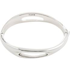 Pilgrim Sølv Armbånd Pilgrim Free Bangle Silverplated Armring - Silver Plated