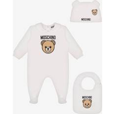Jumpsuits Moschino Cotton Kids Jumpsuit - White