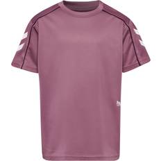 Hummel Genbrugsmaterialer T-shirts Hummel Funktionsskjorte HmlJr T-Shirt - Lysegrå