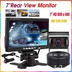 Temu 7 Inch 12-24V Truck Rear Camera Monitor Set