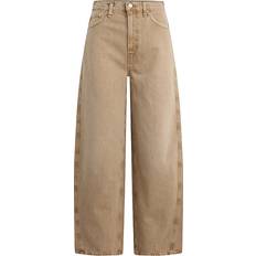 Bailey Relaxed Barrel Jeans - Tan/Beige