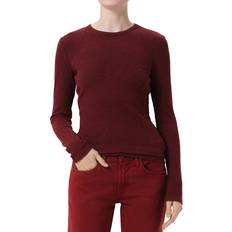 Denim T-shirts Agolde Delphi Slim Tee - Brick