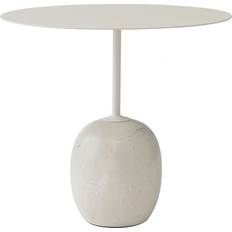 &Tradition Småborde &Tradition Lato LN9 Ivory White/Crema Diva Marble Small Table 40x50cm