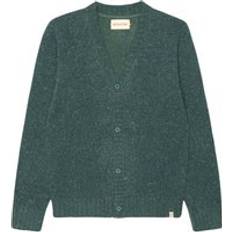 Green - Men Cardigans Revolution Knitted Cardigan - Vert