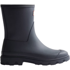 Hunter Blåa Skor Hunter Boots Women's Downpour Short Boot Dam - Black