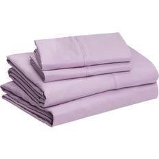 Amazon Lightweight Super Soft Bed Sheet Purple (259x228.6cm)