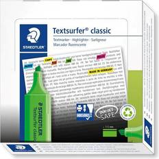 Staedtler Textsurfer Classic Fluorescent Highlighter Green 10-pack