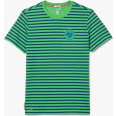 Lacoste Sportswear Garment T-shirts Lacoste Ultra Dry Sport Roland Garros Edition T-Shirt - Blue Green