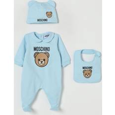 Jumpsuits Moschino Kids Color Sky Cotton Jumpsuit - Blue