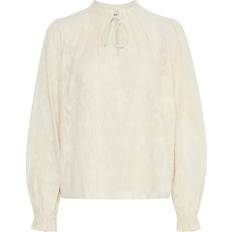 Bruna Blusar Ichi Blus IhEona LS - Vit