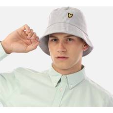 Men - Stripes Headgear Lyle & Scott And Stripe Bucket Hat Grey