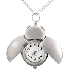 Taskukellot Animal Beetle Pocket Watch Necklace
