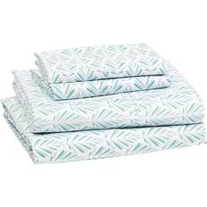 Amazon Lightweight Super Soft Bed Sheet Blue (259x228.6cm)