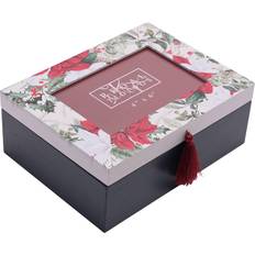 Vita Askar Poinsettia Design Storage 6 x 4 Photo Aperture Small Box