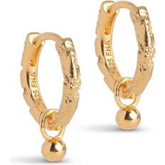 Enamel copenhagen belle hoops ENAMEL Copenhagen Hoops Belle E245GM 925S Gp - Gold Colour