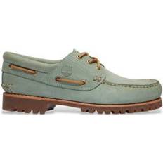 Gröna - Herr Lågskor Timberland Authentic 3-Eye Lug Handsewn Boat Shoe - Green