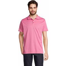 Genanvendt materiale/Økologisk materiale - Unisex Polotrøjer Sol's Poloshirts Ribbon - Pink