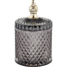 Lene Bjerre Miya Jar Dark Grey Kitchen Storage