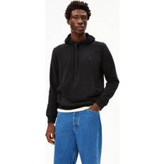 GOTS (Global Organic Textile Standard) - Herre Sweatere Armedangels Paarlo Fleece Hoodie Herrer - Sort
