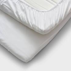 Cura of Sweden Calm Cotton Underlakan Vit (200x160cm)