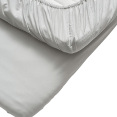 Cura of Sweden Calm Cotton Underlakan Grå (200x160cm)
