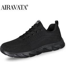 Breathable Sports Running Shoes For Men - Black