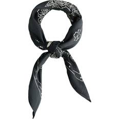 Bershka Accessoarer Bershka Scarf Mönstrad Scarf - Svart