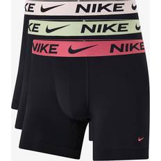 Pink Men's Underwear Nike Dri-FIT Boxer Brief 3-Pack Black