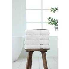 White Guest Towels Martex 100% Cotton Hand Towels Pack 4 Guest Towel White