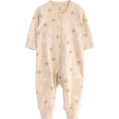 Lindex Nattøj Lindex Bear Nattøj - Beige/Mørkebeige/Hvid