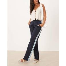 Calvin Klein Stripes Trousers & Shorts Calvin Klein Jeans High Shine Track Pants - Navy