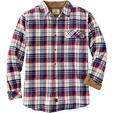 Legendary Whitetails Men's Buck Camp Flannel Shirt - Americana Plaid
