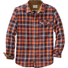 Legendary Whitetails Men's Buck Camp Flannel Shirt - Cobalt Blaze Plaid
