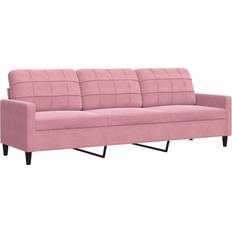 vidaXL 3-personers fløjl Sofa 226cm 3 personers