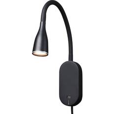 Nielsen Light Eye with USB Black Väggarmatur ∅ 5cm