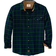 Legendary Whitetails Men's Buck Camp Flannel Shirt - Tartan Forest Plaid