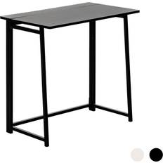Harbour Housewares Deluxe Wooden Folding Black Writing Desk 45x80cm