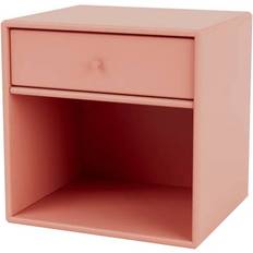 Pink Sengebord Montana Furniture Dream Rhubarb Bedside Table 30x35.4cm