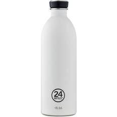 24 Bottles Urban Ice White Water Bottle 1L