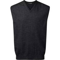 Merinould Veste Clipper Milan Slipover Vest - Charcoal