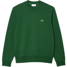 Lacoste Men's Fleece Crew Neck Sweatshirt - Pine Green