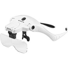 Förstoringsglas & Luppar KKmoon LED Illuminated Headband Magnifier 5 Detachable Lens