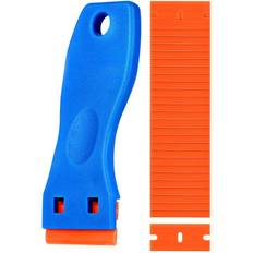 Shein 1pc Cleaning Scraper & 6pcs Plastic Blade Mini Blue