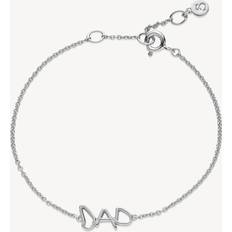 Sistie Silver Armband Sistie Fam DAD Silver Sterling 925