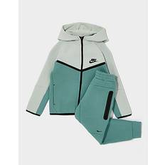 Nike Tech Fleece Tracksuit Kids - Green