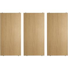 String Systems Oak Shelf 3pcs