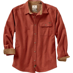 Legendary Whitetails Men's Buck Camp Flannel Shirt - Barnwood Heather